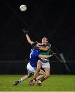 9 February 2019; Jason Doherty of Mayo in action against Conor Moynagh of Cavan during the Allianz Football League Division 1 Round 3 match between Mayo and Cavan at Elverys MacHale Park in Castlebar, Mayo. Photo by Seb Daly/Sportsfile