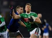 9 February 2019; Donal Vaughan of Mayo in action against Paul Graham of Cavan during the Allianz Football League Division 1 Round 3 match between Mayo and Cavan at Elverys MacHale Park in Castlebar, Mayo. Photo by Seb Daly/Sportsfile