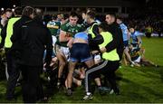 9 February 2019; Jack Barry of Kerry and James McCarthy of Dublin clash after the Allianz Football League Division 1 Round 3 match between Kerry and Dublin at Austin Stack Park in Tralee, Co. Kerry. Photo by Diarmuid Greene/Sportsfile