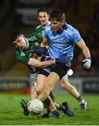 9 February 2019; Mick Fitzsimons of Dublin in action against Paul Geaney of Kerry during the Allianz Football League Division 1 Round 3 match between Kerry and Dublin at Austin Stack Park in Tralee, Co. Kerry. Photo by Diarmuid Greene/Sportsfile