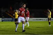 9 February 2019; Jack Keaney of Sligo Rovers celebrates after scoring his side’s first goal during the Pre-Season Friendly match between Longford Town and Sligo Rovers at City Calling Stadium in Longford. Photo by Sam Barnes/Sportsfile