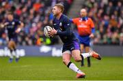 9 February 2019; Finn Russell of Scotland during the Guinness Six Nations Rugby Championship match between Scotland and Ireland at the BT Murrayfield Stadium in Edinburgh, Scotland. Photo by Brendan Moran/Sportsfile