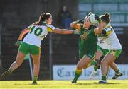 10 February 2019; Vikki Wall of Meath in action against Katie Kehoe of Offaly during the Lidl Ladies Football National League Division 3 Round 2 match between Meath and Offaly at Páirc Tailteann in Navan, Meath. Photo by Eóin Noonan/Sportsfile