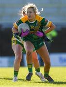 10 February 2019; Kelsey Nesbitt of Meath in action against Fiona Stephens of Offaly during the Lidl Ladies Football National League Division 3 Round 2 match between Meath and Offaly at Páirc Tailteann in Navan, Meath. Photo by Eóin Noonan/Sportsfile