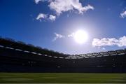 10 February 2019; A general view of Croke Park before the AIB GAA Hurling All-Ireland Junior Championship Final match between Castleblayney and Dunnamaggin at Croke Park in Dublin. Photo by Piaras Ó Mídheach/Sportsfile