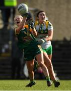 10 February 2019; Orla Byrne of Meath in action against Katie Kehoe of Offaly during the Lidl Ladies Football National League Division 3 Round 2 match between Meath and Offaly at Páirc Tailteann in Navan, Meath. Photo by Eóin Noonan/Sportsfile