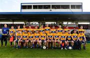 10 February 2019; The Clare team ahead of the Allianz Football League Division 2 Round 3 match between Clare and Cork at Cusack Park in Ennis, Clare. Photo by Sam Barnes/Sportsfile