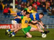 10 February 2019; Ciaran Thompson of Donegal in action against Liam Casey of Tipperary during the Allianz Football League Division 2 Round 3 match between Tipperary and Donegal at Semple Stadium in Thurles, Tipperary. Photo by Harry Murphy/Sportsfile