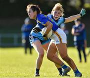 10 February 2019; Brid Condon of Tipperary in action against Jennifer Dunne of Dublin during the Lidl Ladies NFL Round 2 match between Tipperary and Dublin at Ardfinnan in Tipperary. Photo by Matt Browne/Sportsfile