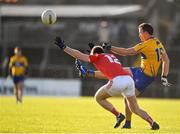 10 February 2019; David Tubridy of Clare in action against Matthew Taylor of Cork during the Allianz Football League Division 2 Round 3 match between Clare and Cork at Cusack Park in Ennis, Clare. Photo by Sam Barnes/Sportsfile
