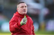 9 February 2019; Cork City goalkeeping coach Eddie Hickey during 2019 President's Cup Final between Cork City and Dundalk at Turners Cross in Cork. Photo by Stephen McCarthy/Sportsfile