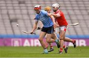 10 February 2019; Marcus Quinn of Oranmore-Maree in action against Jack O'Callaghan, left, and Darren Casey of Charleville during the AIB GAA Hurling All-Ireland Intermediate Championship Final match between Charleville and Oranmore-Maree at Croke Park in Dublin. Photo by Piaras Ó Mídheach/Sportsfile