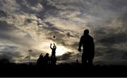 10 February 2019; Tom Ryan of Enniscorthy takes a lineout ball during the Bank of Ireland Provincial Towns Cup Round 2 match between Skerries RFC and Enniscorthy RFC at Skerries RFC in Skerries, Dublin. Photo by Brendan Moran/Sportsfile