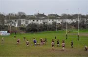 10 February 2019; A general view of the action during the Bank of Ireland Provincial Towns Cup Round 2 match between Skerries RFC and Enniscorthy RFC at Skerries RFC in Skerries, Dublin. Photo by Brendan Moran/Sportsfile