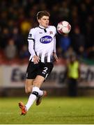 9 February 2019; Sean Gannon of Dundalk during the 2019 President's Cup Final between Cork City and Dundalk at Turners Cross in Cork. Photo by Stephen McCarthy/Sportsfile
