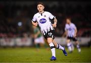 9 February 2019; Sean Murray of Dundalk during the 2019 President's Cup Final between Cork City and Dundalk at Turners Cross in Cork. Photo by Stephen McCarthy/Sportsfile