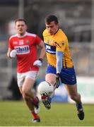 10 February 2019; Sean Collins of Clare during the Allianz Football League Division 2 Round 3 match between Clare and Cork at Cusack Park in Ennis, Clare. Photo by Sam Barnes/Sportsfile