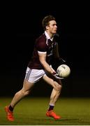 6 February 2019; Kevin McDonnell of NUI Galway during the Electric Ireland Sigerson Cup Quarter Final match between National University of Ireland, Galway, and Ulster University at the GAA Centre of Excellence in Abbotstown, Dublin. Photo by Harry Murphy/Sportsfile