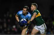 9 February 2019; Dean Rock of Dublin in action against Peter Crowley of Kerry during the Allianz Football League Division 1 Round 3 match between Kerry and Dublin at Austin Stack Park in Tralee, Co. Kerry. Photo by Diarmuid Greene/Sportsfile