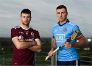 11 February 2019; Padraic Mannion of Galway and John Hetherton of Dublin during an Allianz Hurling League Media Event ahead of the Galway and Dublin fixture at Loughrea Hotel & Spa in Loughrea, Galway. Photo by Harry Murphy/Sportsfile