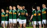 9 February 2019; Jack Sherwood of Kerry encourages his team-mates after the playing of the national anthem prior to the Allianz Football League Division 1 Round 3 match between Kerry and Dublin at Austin Stack Park in Tralee, Co. Kerry. Photo by Diarmuid Greene/Sportsfile