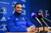 11 February 2019; Dave Kearney during a Leinster Rugby press conference at Leinster Rugby Headquarters in UCD, Dublin. Photo by Ramsey Cardy/Sportsfile
