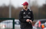 11 February 2019; Tyler Bleyendaal arrives for Munster Rugby Squad Training at University of Limerick in Limerick. Photo by Piaras Ó Mídheach/Sportsfile
