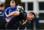 11 February 2019; Bryan Byrne during Leinster Rugby squad training at The High School in Rathgar, Dublin. Photo by Ramsey Cardy/Sportsfile