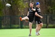 11 February 2019; Rory O'Loughlin, left, and Peter Dooley during Leinster Rugby squad training at The High School in Rathgar, Dublin. Photo by Ramsey Cardy/Sportsfile