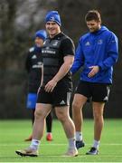 11 February 2019; Peter Dooley during Leinster Rugby squad training at The High School in Rathgar, Dublin. Photo by Ramsey Cardy/Sportsfile