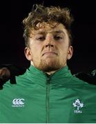 8 February 2019; Liam Turner of Ireland prior to the U20 Six Nations Rugby Championship match between Scotland and Ireland at Netherdale in Galashiels, Scotland. Photo by Brendan Moran/Sportsfile