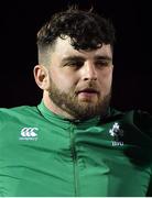 8 February 2019; Michael Milne of Ireland prior to the U20 Six Nations Rugby Championship match between Scotland and Ireland at Netherdale in Galashiels, Scotland. Photo by Brendan Moran/Sportsfile