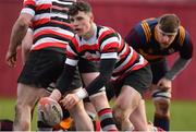 10 February 2019; Billy Wickham of Ennicorthy during the Bank of Ireland Provincial Towns Cup Round 2 match between Skerries RFC and Enniscorthy RFC at Skerries RFC in Skerries, Dublin. Photo by Brendan Moran/Sportsfile