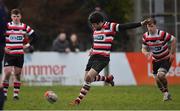 10 February 2019; Ivan Poole of Ennicorthy during the Bank of Ireland Provincial Towns Cup Round 2 match between Skerries RFC and Enniscorthy RFC at Skerries RFC in Skerries, Dublin. Photo by Brendan Moran/Sportsfile