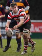 10 February 2019; Alan Jacob of Ennicorthy during the Bank of Ireland Provincial Towns Cup Round 2 match between Skerries RFC and Enniscorthy RFC at Skerries RFC in Skerries, Dublin. Photo by Brendan Moran/Sportsfile