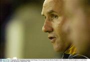 23 September 2003; Paul Doolin, Drogheda United Manager. Eircom League Premier Division, Drogheda United v Shelbourne, O2 Park, Drogheda, Co, Louth. Picture credit; Matt Browne / SPORTSFILE *EDI*