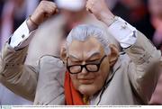 28 September 2003; A Tyrone fan pictured before the game against Armagh. Bank of Ireland All-Ireland Senior Football Championship Final, Armagh v Tyrone, Croke Park, Dublin. Picture credit; Matt Browne / SPORTSFILE *EDI*