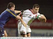 3 October 2003; Andy Ward, Ulster, is tackled by Shane Jennings, Leinster. Celtic Cup Quarter-Final, Ulster v Leinster, Ravenhill, Belfast. Rugby. Picture credit; Matt Browne / SPORTSFILE *EDI*