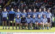 4 October 2003; Dublin team. All-Ireland U21 Football Championship Final, Dublin v Tyrone, Pairc Tailteann, Navan, Co. Meath. Picture credit; Matt Browne / SPORTSFILE *EDI*