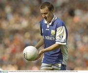 28 September 2003; Chris Bergin, Laois. All-Ireland Minor Football Championship Final, Dublin v Laois, Croke Park, Dublin. Picture credit; Matt Browne / SPORTSFILE *EDI*