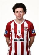 7 February 2019; Barry McNamee during Derry City squad portraits at the Ryan McBride Brandywell Stadium in Derry. Photo by Oliver McVeigh/Sportsfile