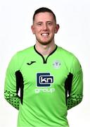 7 February 2019;Ciaran Gallagher during Finn Harps squad portraits at Aura Centre in Letterkenny, Co Donegal. Photo by Oliver McVeigh/Sportsfile