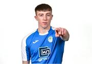 7 February 2019; Sam Todd during Finn Harps squad portraits at Aura Centre in Letterkenny, Co Donegal. Photo by Oliver McVeigh/Sportsfile