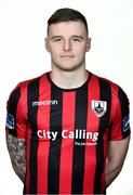 9 February 2019; Jamie Doyle during Longford Town Squad Portraits 2019 at City Calling Stadium in Longford. Photo by Sam Barnes/Sportsfile