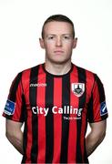 9 February 2019; Dean Zambra during Longford Town Squad Portraits 2019 at City Calling Stadium in Longford. Photo by Sam Barnes/Sportsfile