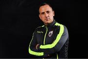9 February 2019; Longford Town manager Neale Fenn during Longford Town Squad Portraits 2019 at City Calling Stadium in Longford. Photo by Sam Barnes/Sportsfile