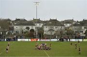 10 February 2019; A general view of a scrum during the Bank of Ireland Provincial Towns Cup Round 2 match between Skerries RFC and Enniscorthy RFC at Skerries RFC in Skerries, Dublin. Photo by Brendan Moran/Sportsfile