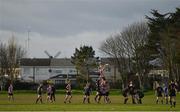 10 February 2019; Tom Ryan of Enniscorthy wins a lineout during the Bank of Ireland Provincial Towns Cup Round 2 match between Skerries RFC and Enniscorthy RFC at Skerries RFC in Skerries, Dublin. Photo by Brendan Moran/Sportsfile