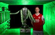 12 February 2019; Ian Bermingham of St. Patrick's Athletic during the launch of the 2019 SSE Airtricity League season at the Aviva Stadium, Lansdowne Road in Dublin. Photo by Stephen McCarthy/Sportsfile