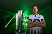 12 February 2019; Dundalk captain Brian Gartland during the launch of the 2019 SSE Airtricity League season at the Aviva Stadium, Lansdowne Road in Dublin. Photo by Stephen McCarthy/Sportsfile